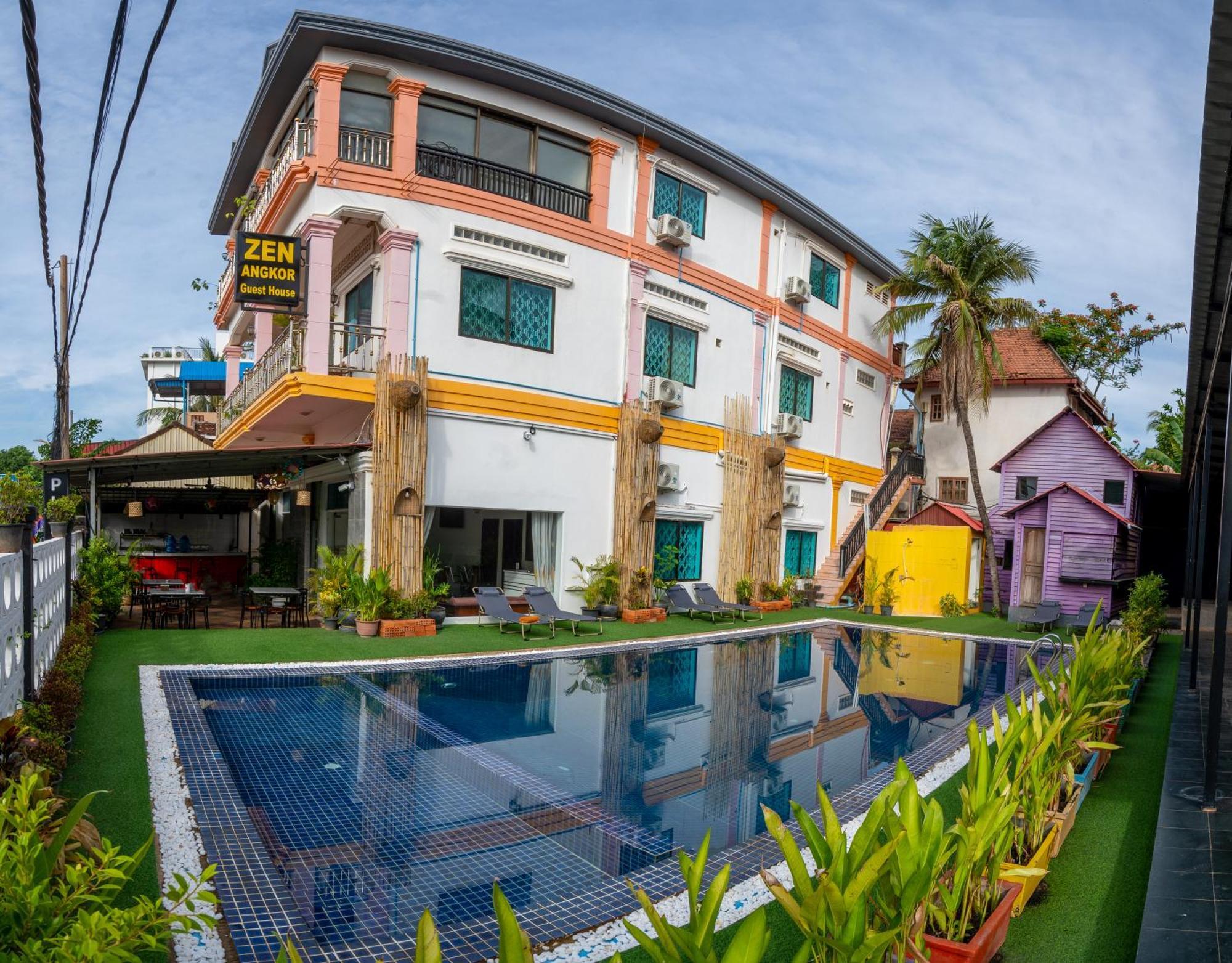 Zen Angkor Guest House Siem Reap Eksteriør billede
